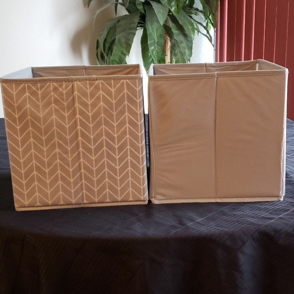 Collapsible Fabric Storage Bins. - Picture 2 of 6